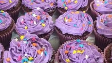 Cupcake de chocolate