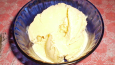 Sorvete de milho verde