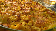 Batata gratinada