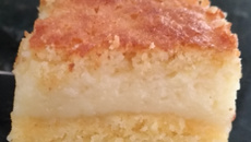 Bolo de fubá cremoso do Seu Mário