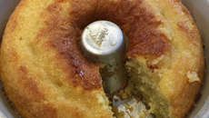 Bolo de mexerica enredeira