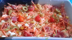 Salada de alho-poró
