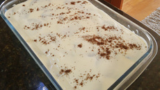 Torta de bolacha de café