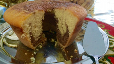 Bolo delicioso de ovos