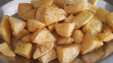 Batata frita diferente e crocante