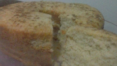 Bolo de um ovo da Paulinha