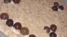 Torta de biscoito fácil