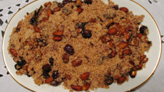 Farofa crocante de avelãs