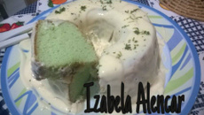 Bolo verde de limão