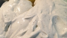 Creme de maionese com leite