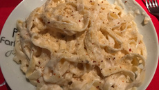 Molho branco com 3 queijos