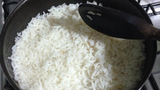Arroz branco soltinho