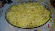 Fettuccine com frango