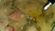 Caldo verde simples