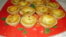 Empadas de queijo da Line