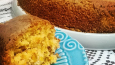 Bolo de milho vegano (cremoso)