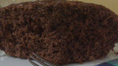 Bolo de casca de banana sem leite e sem glúten