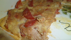 Omelete de atum fácil assado