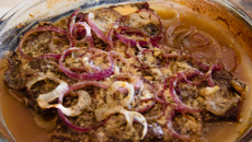 Bife ao forno fácil e rápido