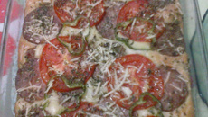 Lanche de calabresa delicioso