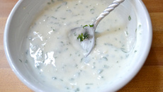 Molho de limão à minha moda