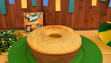 Bolo superfácil sabor laranja