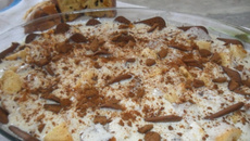 Mousse de limão e panetone