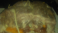 Cupim recheado suculento para churrasco