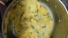 Purê de batatas da Valéria