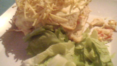 Torta de pão de fôrma