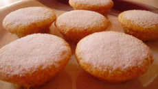 Minibolo de tangerina