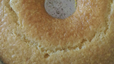 Bolo de fubá flocão