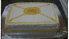 Bolo de Abacaxi com creme