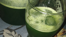 Suco de couve com limão