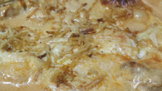 Bife de lombo com requeijão