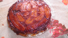 Bolo Invertido de banana