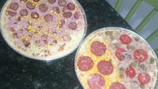 Massa de pizza profissional (2 discos)