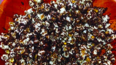 Pipoca doce com canela