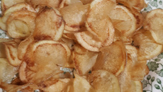 Batata frita tipo chips