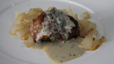 Mignon ao molho de gorgonzola