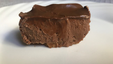 Cheesecake de chocolate delicioso superprático e pouco doce