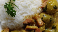 Maxixada com leite de coco