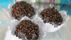 Brigadeiro com creme de avelã