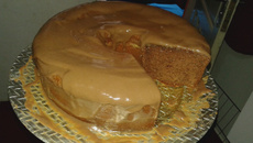 Bolo molhadinho de chocolate