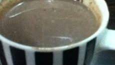 Chocolate quente apurado