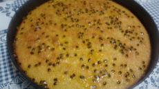 Bolo de Maracujá Molhadinho