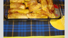 Banana da terra no micro-ondas do Lúcio Cezar