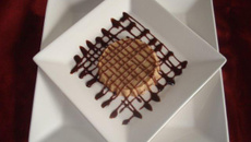 Pudim de amendoim com ganache