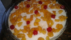 Pavê delícia de frutas