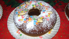 Bolo português de café